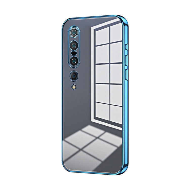 Transparent Plating Fine Hole Phone Case, For Xiaomi Mi 10 Ultra, For Xiaomi Mi 10 Pro 5G, For Xiaomi Mi 10 5G, For Xiaomi Mi CC9 Pro / Mi Note 10, For Xiaomi Mi CC9e / Mi A3, For Xiaomi Mi 9