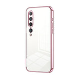 Transparent Plating Fine Hole Phone Case, For Xiaomi Mi 10 Ultra, For Xiaomi Mi 10 Pro 5G, For Xiaomi Mi 10 5G, For Xiaomi Mi CC9 Pro / Mi Note 10, For Xiaomi Mi CC9e / Mi A3, For Xiaomi Mi 9