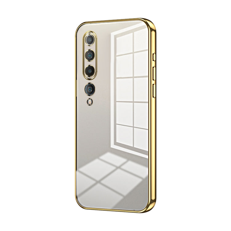 Transparent Plating Fine Hole Phone Case, For Xiaomi Mi 10 Ultra, For Xiaomi Mi 10 Pro 5G, For Xiaomi Mi 10 5G, For Xiaomi Mi CC9 Pro / Mi Note 10, For Xiaomi Mi CC9e / Mi A3, For Xiaomi Mi 9