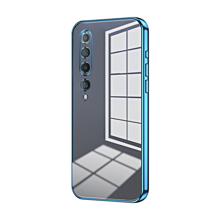 Transparent Plating Fine Hole Phone Case, For Xiaomi Mi 10 Ultra, For Xiaomi Mi 10 Pro 5G, For Xiaomi Mi 10 5G, For Xiaomi Mi CC9 Pro / Mi Note 10, For Xiaomi Mi CC9e / Mi A3, For Xiaomi Mi 9
