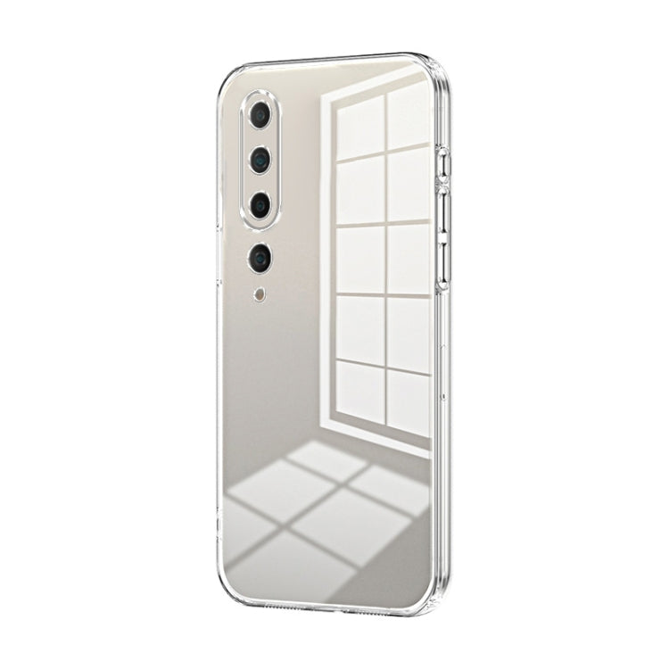 Transparent Plating Fine Hole Phone Case, For Xiaomi Mi 10 Ultra, For Xiaomi Mi 10 Pro 5G, For Xiaomi Mi 10 5G, For Xiaomi Mi CC9 Pro / Mi Note 10, For Xiaomi Mi CC9e / Mi A3, For Xiaomi Mi 9