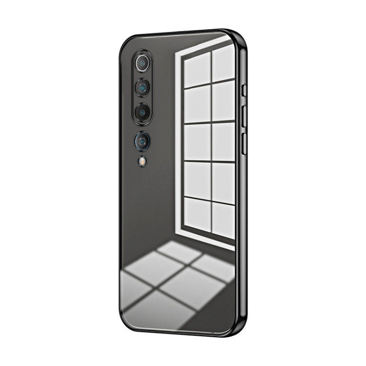 Transparent Plating Fine Hole Phone Case, For Xiaomi Mi 10 Ultra, For Xiaomi Mi 10 Pro 5G, For Xiaomi Mi 10 5G, For Xiaomi Mi CC9 Pro / Mi Note 10, For Xiaomi Mi CC9e / Mi A3, For Xiaomi Mi 9