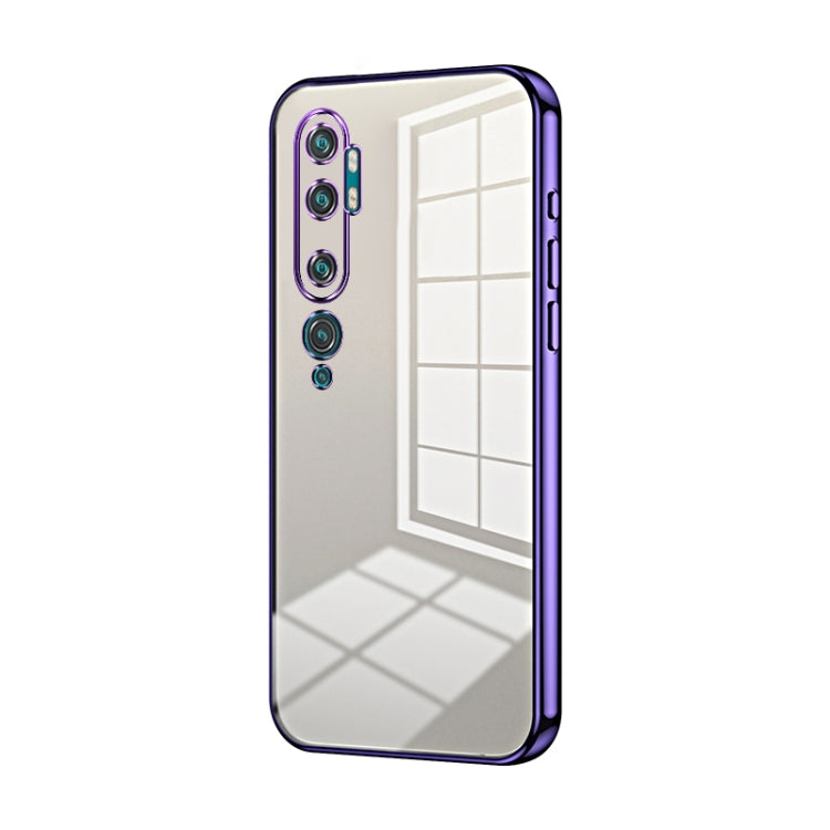 Transparent Plating Fine Hole Phone Case, For Xiaomi Mi 10 Ultra, For Xiaomi Mi 10 Pro 5G, For Xiaomi Mi 10 5G, For Xiaomi Mi CC9 Pro / Mi Note 10, For Xiaomi Mi CC9e / Mi A3, For Xiaomi Mi 9