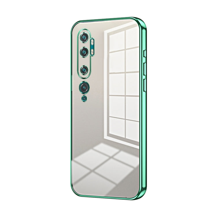Transparent Plating Fine Hole Phone Case, For Xiaomi Mi 10 Ultra, For Xiaomi Mi 10 Pro 5G, For Xiaomi Mi 10 5G, For Xiaomi Mi CC9 Pro / Mi Note 10, For Xiaomi Mi CC9e / Mi A3, For Xiaomi Mi 9
