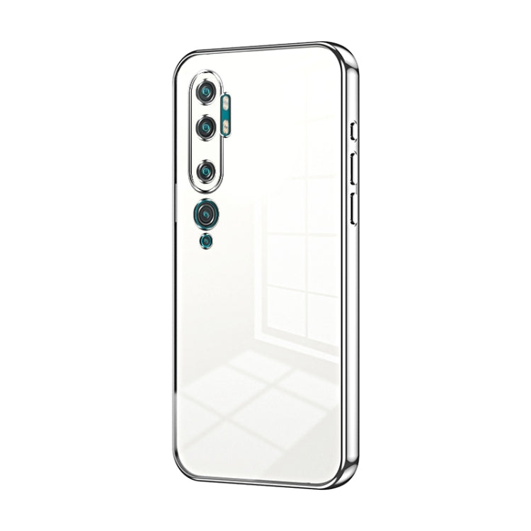 Transparent Plating Fine Hole Phone Case, For Xiaomi Mi 10 Ultra, For Xiaomi Mi 10 Pro 5G, For Xiaomi Mi 10 5G, For Xiaomi Mi CC9 Pro / Mi Note 10, For Xiaomi Mi CC9e / Mi A3, For Xiaomi Mi 9