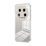 Transparent Plating Fine Hole Phone Case, For Xiaomi 14T, For Xiaomi 14 Ultra, For Xiaomi 14 Pro, For Xiaomi 14, For Xiaomi 13 Ultra, For Xiaomi Civi 3
