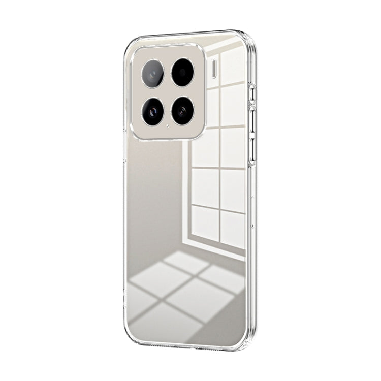 Transparent Plating Fine Hole Phone Case, For Xiaomi Civi 5 Pro, For Xiaomi 15 Ultra, For Xiaomi Poco M7 Pro 5G, For Xiaomi 15 Pro, For Xiaomi 15, For Xiaomi 14T Pro