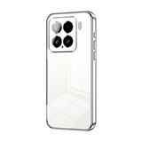 Transparent Plating Fine Hole Phone Case, For Xiaomi Civi 5 Pro, For Xiaomi 15 Ultra, For Xiaomi Poco M7 Pro 5G, For Xiaomi 15 Pro, For Xiaomi 15, For Xiaomi 14T Pro