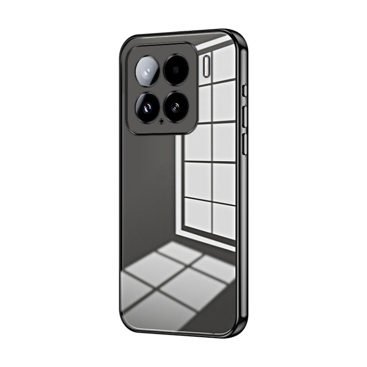 Transparent Plating Fine Hole Phone Case, For Xiaomi Civi 5 Pro, For Xiaomi 15 Ultra, For Xiaomi Poco M7 Pro 5G, For Xiaomi 15 Pro, For Xiaomi 15, For Xiaomi 14T Pro