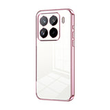 Transparent Plating Fine Hole Phone Case, For Xiaomi Civi 5 Pro, For Xiaomi 15 Ultra, For Xiaomi Poco M7 Pro 5G, For Xiaomi 15 Pro, For Xiaomi 15, For Xiaomi 14T Pro