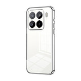 Transparent Plating Fine Hole Phone Case, For Xiaomi Civi 5 Pro, For Xiaomi 15 Ultra, For Xiaomi Poco M7 Pro 5G, For Xiaomi 15 Pro, For Xiaomi 15, For Xiaomi 14T Pro