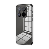 Transparent Plating Fine Hole Phone Case, For Xiaomi Civi 5 Pro, For Xiaomi 15 Ultra, For Xiaomi Poco M7 Pro 5G, For Xiaomi 15 Pro, For Xiaomi 15, For Xiaomi 14T Pro