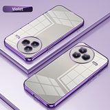 Transparent Plating Fine Hole Phone Case, For Xiaomi Civi 5 Pro, For Xiaomi 15 Ultra, For Xiaomi Poco M7 Pro 5G, For Xiaomi 15 Pro, For Xiaomi 15, For Xiaomi 14T Pro