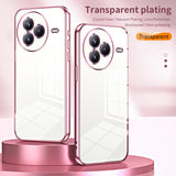 Transparent Plating Fine Hole Phone Case, For Xiaomi Civi 5 Pro, For Xiaomi 15 Ultra, For Xiaomi Poco M7 Pro 5G, For Xiaomi 15 Pro, For Xiaomi 15, For Xiaomi 14T Pro