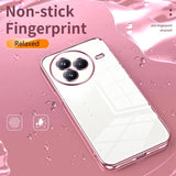Transparent Plating Fine Hole Phone Case, For Xiaomi Civi 5 Pro, For Xiaomi 15 Ultra, For Xiaomi Poco M7 Pro 5G, For Xiaomi 15 Pro, For Xiaomi 15, For Xiaomi 14T Pro