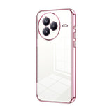Transparent Plating Fine Hole Phone Case, For Xiaomi Civi 5 Pro, For Xiaomi 15 Ultra, For Xiaomi Poco M7 Pro 5G, For Xiaomi 15 Pro, For Xiaomi 15, For Xiaomi 14T Pro