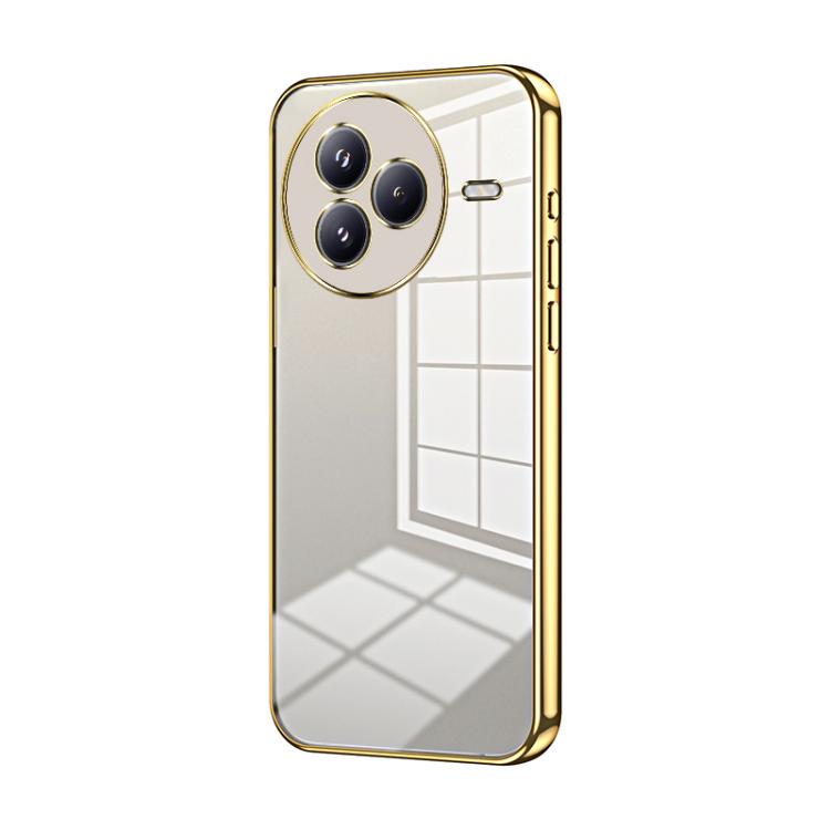Transparent Plating Fine Hole Phone Case, For Xiaomi Civi 5 Pro, For Xiaomi 15 Ultra, For Xiaomi Poco M7 Pro 5G, For Xiaomi 15 Pro, For Xiaomi 15, For Xiaomi 14T Pro