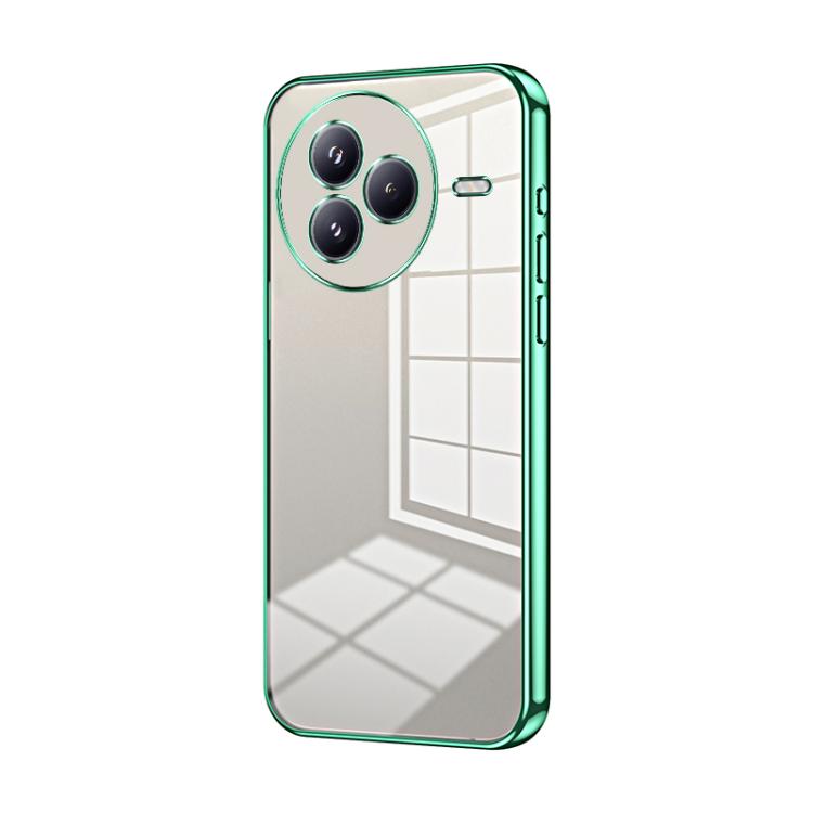 Transparent Plating Fine Hole Phone Case, For Xiaomi Civi 5 Pro, For Xiaomi 15 Ultra, For Xiaomi Poco M7 Pro 5G, For Xiaomi 15 Pro, For Xiaomi 15, For Xiaomi 14T Pro