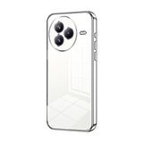 Transparent Plating Fine Hole Phone Case, For Xiaomi Civi 5 Pro, For Xiaomi 15 Ultra, For Xiaomi Poco M7 Pro 5G, For Xiaomi 15 Pro, For Xiaomi 15, For Xiaomi 14T Pro