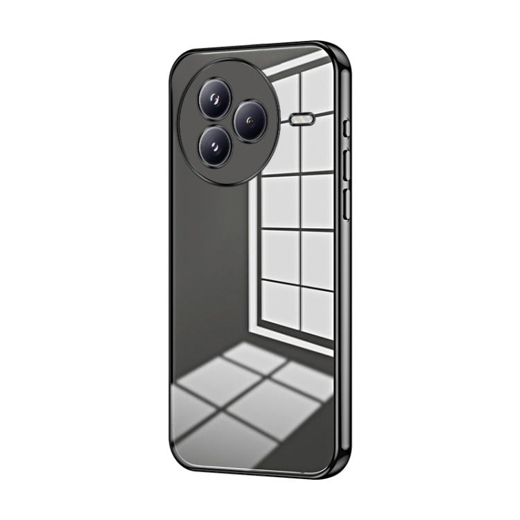 Transparent Plating Fine Hole Phone Case, For Xiaomi Civi 5 Pro, For Xiaomi 15 Ultra, For Xiaomi Poco M7 Pro 5G, For Xiaomi 15 Pro, For Xiaomi 15, For Xiaomi 14T Pro