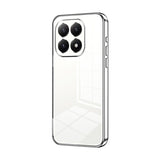 Transparent Plating Fine Hole Phone Case, For Xiaomi 17 Ultra, For Xiaomi 17 Pro Max, For Xiaomi 17 Pro, For Xiaomi 17, For Xiaomi 15T Pro, For Xiaomi 15T