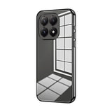 Transparent Plating Fine Hole Phone Case, For Xiaomi 17 Ultra, For Xiaomi 17 Pro Max, For Xiaomi 17 Pro, For Xiaomi 17, For Xiaomi 15T Pro, For Xiaomi 15T