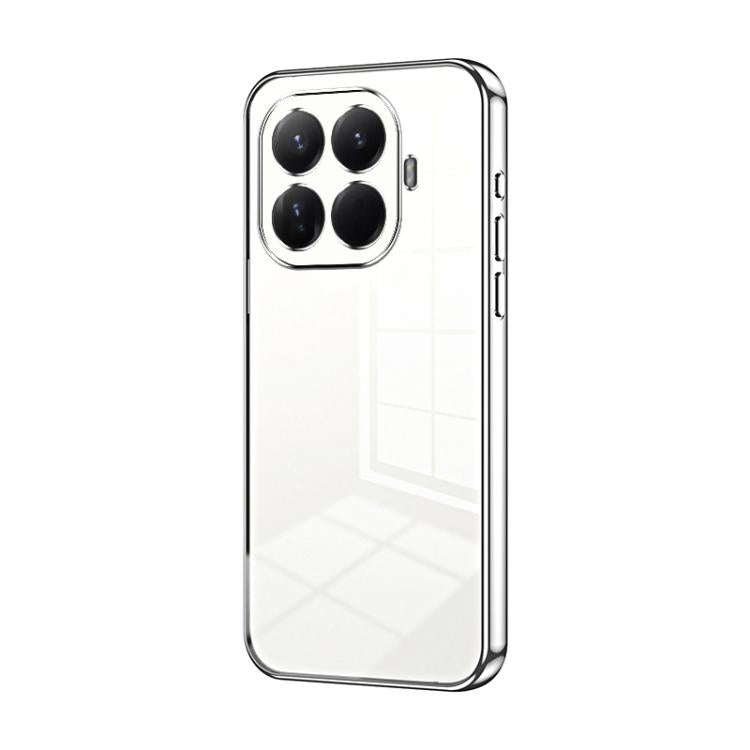 Transparent Plating Fine Hole Phone Case, For Xiaomi 17 Ultra, For Xiaomi 17 Pro Max, For Xiaomi 17 Pro, For Xiaomi 17, For Xiaomi 15T Pro, For Xiaomi 15T