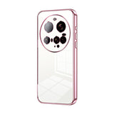 Transparent Plating Fine Hole Phone Case, For Xiaomi Civi 5 Pro, For Xiaomi 15 Ultra, For Xiaomi Poco M7 Pro 5G, For Xiaomi 15 Pro, For Xiaomi 15, For Xiaomi 14T Pro