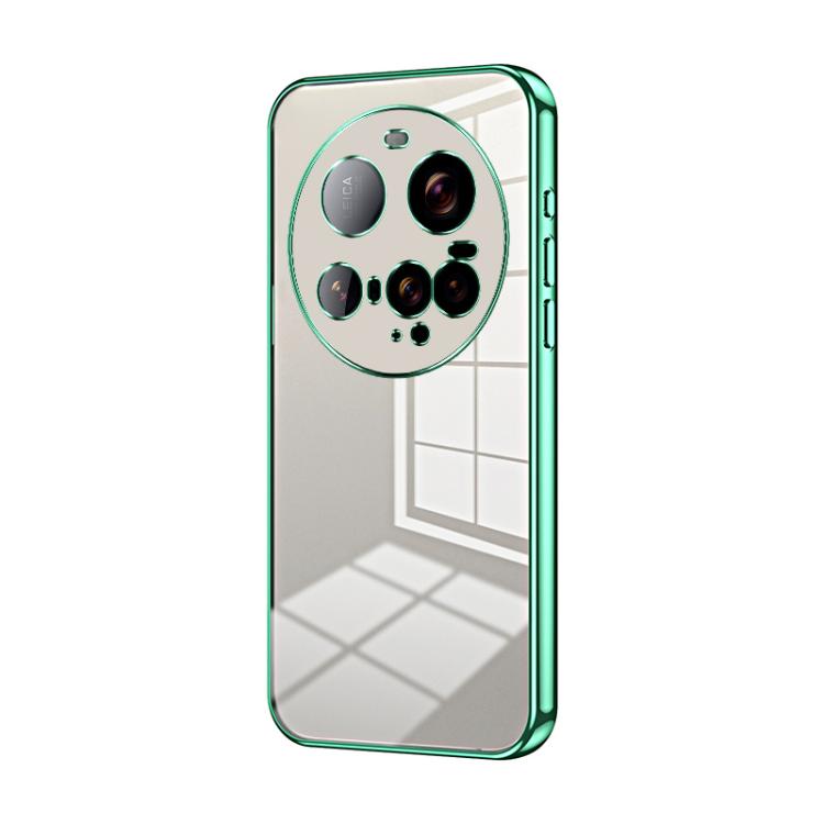 Transparent Plating Fine Hole Phone Case, For Xiaomi Civi 5 Pro, For Xiaomi 15 Ultra, For Xiaomi Poco M7 Pro 5G, For Xiaomi 15 Pro, For Xiaomi 15, For Xiaomi 14T Pro