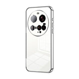Transparent Plating Fine Hole Phone Case, For Xiaomi Civi 5 Pro, For Xiaomi 15 Ultra, For Xiaomi Poco M7 Pro 5G, For Xiaomi 15 Pro, For Xiaomi 15, For Xiaomi 14T Pro