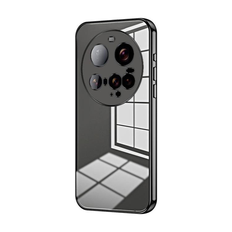 Transparent Plating Fine Hole Phone Case, For Xiaomi Civi 5 Pro, For Xiaomi 15 Ultra, For Xiaomi Poco M7 Pro 5G, For Xiaomi 15 Pro, For Xiaomi 15, For Xiaomi 14T Pro