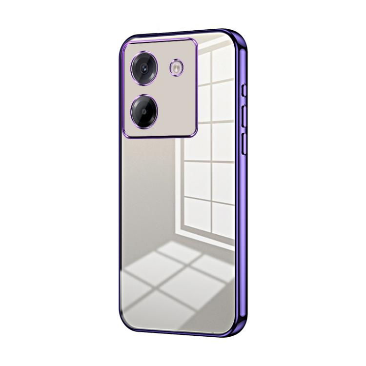 Transparent Plating Fine Hole Phone Case, For Xiaomi Civi 5 Pro, For Xiaomi 15 Ultra, For Xiaomi Poco M7 Pro 5G, For Xiaomi 15 Pro, For Xiaomi 15, For Xiaomi 14T Pro