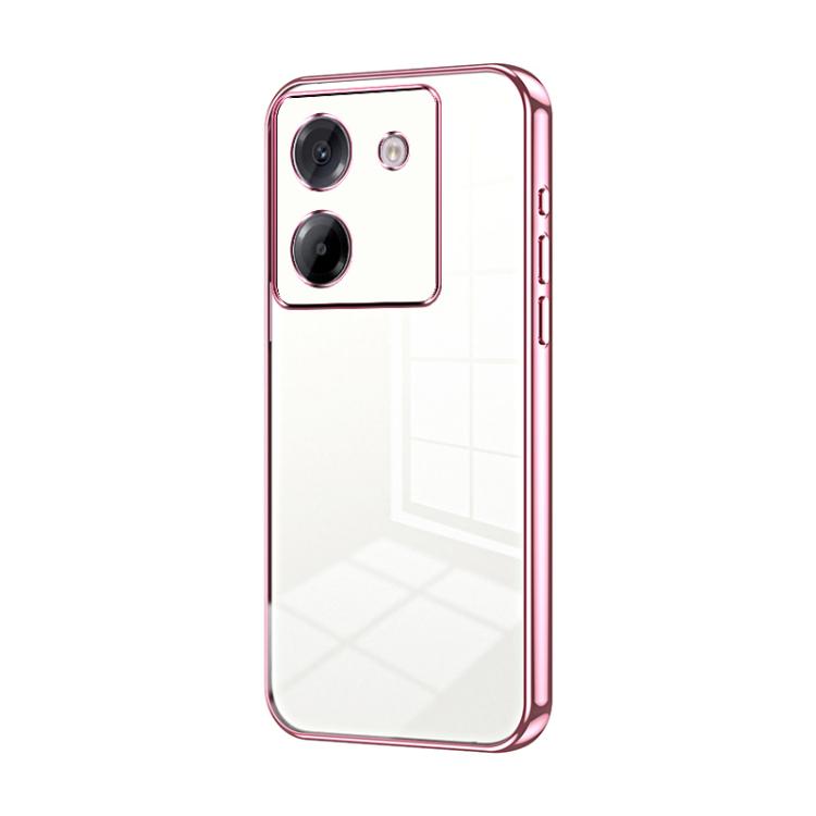 Transparent Plating Fine Hole Phone Case, For Xiaomi Civi 5 Pro, For Xiaomi 15 Ultra, For Xiaomi Poco M7 Pro 5G, For Xiaomi 15 Pro, For Xiaomi 15, For Xiaomi 14T Pro