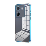 Transparent Plating Fine Hole Phone Case, For Xiaomi Civi 5 Pro, For Xiaomi 15 Ultra, For Xiaomi Poco M7 Pro 5G, For Xiaomi 15 Pro, For Xiaomi 15, For Xiaomi 14T Pro