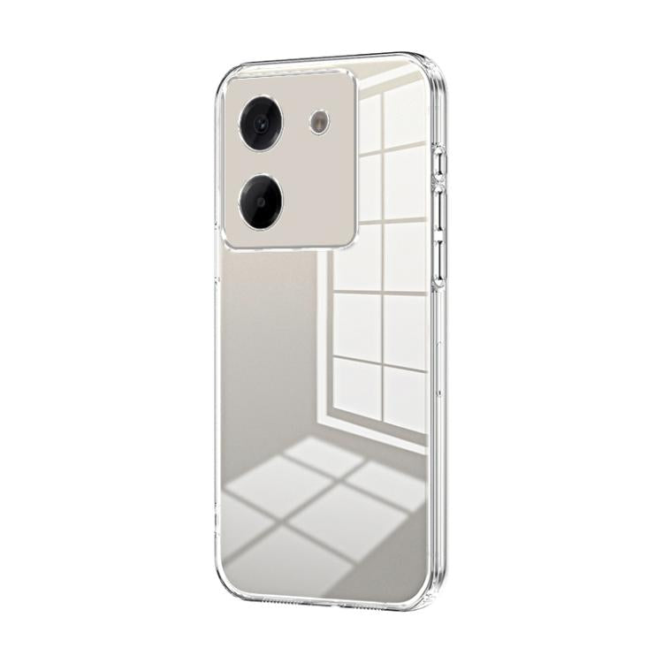 Transparent Plating Fine Hole Phone Case, For Xiaomi Civi 5 Pro, For Xiaomi 15 Ultra, For Xiaomi Poco M7 Pro 5G, For Xiaomi 15 Pro, For Xiaomi 15, For Xiaomi 14T Pro
