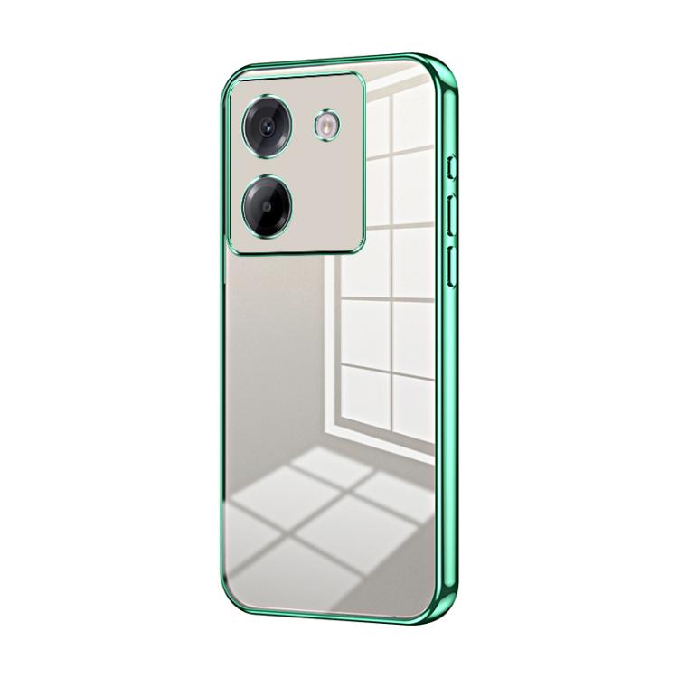 Transparent Plating Fine Hole Phone Case, For Xiaomi Civi 5 Pro, For Xiaomi 15 Ultra, For Xiaomi Poco M7 Pro 5G, For Xiaomi 15 Pro, For Xiaomi 15, For Xiaomi 14T Pro