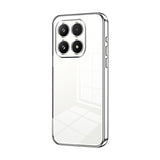 Transparent Plating Fine Hole Phone Case, For Xiaomi 17 Ultra, For Xiaomi 17 Pro Max, For Xiaomi 17 Pro, For Xiaomi 17, For Xiaomi 15T Pro, For Xiaomi 15T