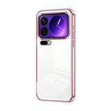 Transparent Plating Fine Hole Phone Case, For Xiaomi 17 Ultra, For Xiaomi 17 Pro Max, For Xiaomi 17 Pro, For Xiaomi 17, For Xiaomi 15T Pro, For Xiaomi 15T