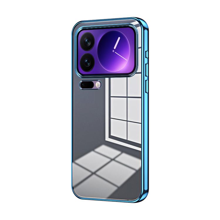 Transparent Plating Fine Hole Phone Case, For Xiaomi 17 Ultra, For Xiaomi 17 Pro Max, For Xiaomi 17 Pro, For Xiaomi 17, For Xiaomi 15T Pro, For Xiaomi 15T