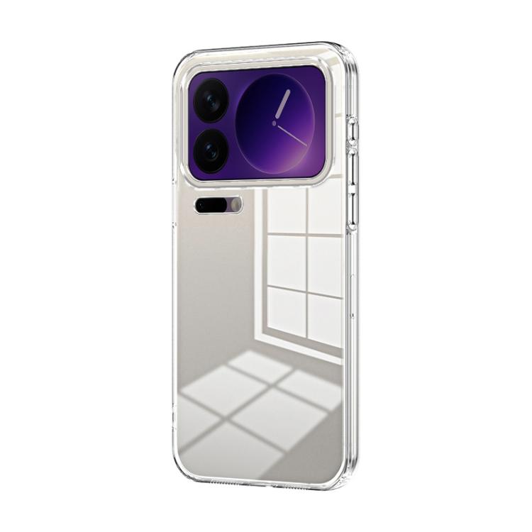 Transparent Plating Fine Hole Phone Case, For Xiaomi 17 Ultra, For Xiaomi 17 Pro Max, For Xiaomi 17 Pro, For Xiaomi 17, For Xiaomi 15T Pro, For Xiaomi 15T