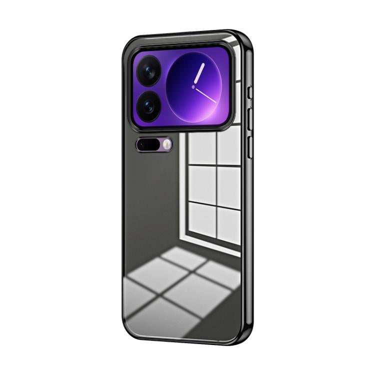 Transparent Plating Fine Hole Phone Case, For Xiaomi 17 Ultra, For Xiaomi 17 Pro Max, For Xiaomi 17 Pro, For Xiaomi 17, For Xiaomi 15T Pro, For Xiaomi 15T