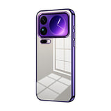 Transparent Plating Fine Hole Phone Case, For Xiaomi 17 Ultra, For Xiaomi 17 Pro Max, For Xiaomi 17 Pro, For Xiaomi 17, For Xiaomi 15T Pro, For Xiaomi 15T