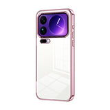 Transparent Plating Fine Hole Phone Case, For Xiaomi 17 Ultra, For Xiaomi 17 Pro Max, For Xiaomi 17 Pro, For Xiaomi 17, For Xiaomi 15T Pro, For Xiaomi 15T