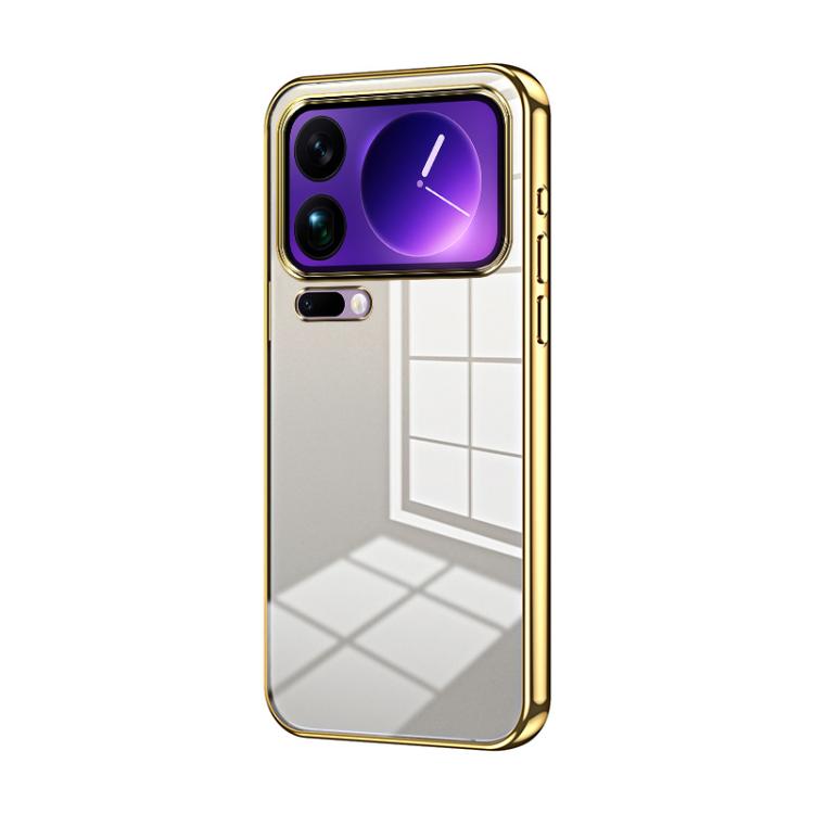 Transparent Plating Fine Hole Phone Case, For Xiaomi 17 Ultra, For Xiaomi 17 Pro Max, For Xiaomi 17 Pro, For Xiaomi 17, For Xiaomi 15T Pro, For Xiaomi 15T