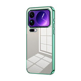 Transparent Plating Fine Hole Phone Case, For Xiaomi 17 Ultra, For Xiaomi 17 Pro Max, For Xiaomi 17 Pro, For Xiaomi 17, For Xiaomi 15T Pro, For Xiaomi 15T