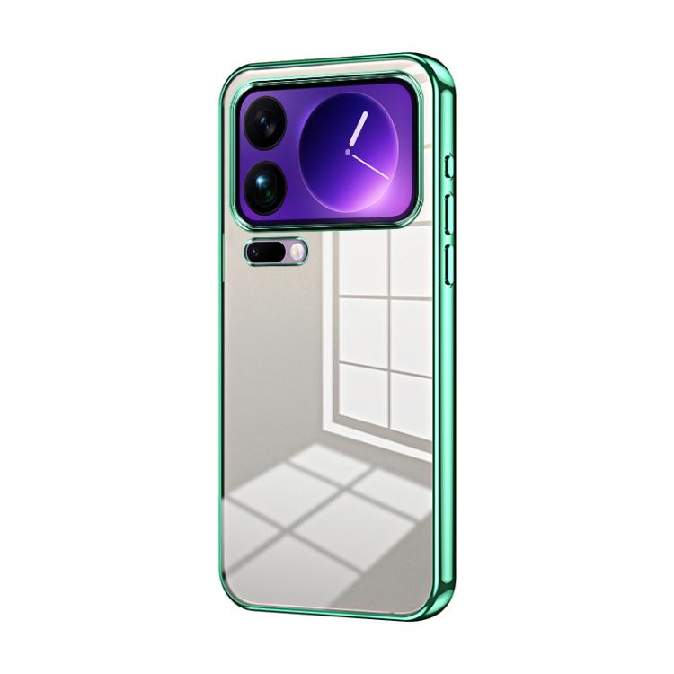 Transparent Plating Fine Hole Phone Case, For Xiaomi 17 Ultra, For Xiaomi 17 Pro Max, For Xiaomi 17 Pro, For Xiaomi 17, For Xiaomi 15T Pro, For Xiaomi 15T