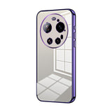 Transparent Plating Fine Hole Phone Case, For Xiaomi 17 Ultra, For Xiaomi 17 Pro Max, For Xiaomi 17 Pro, For Xiaomi 17, For Xiaomi 15T Pro, For Xiaomi 15T