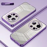 Transparent Plating Fine Hole Phone Case, For Xiaomi 17 Ultra, For Xiaomi 17 Pro Max, For Xiaomi 17 Pro, For Xiaomi 17, For Xiaomi 15T Pro, For Xiaomi 15T