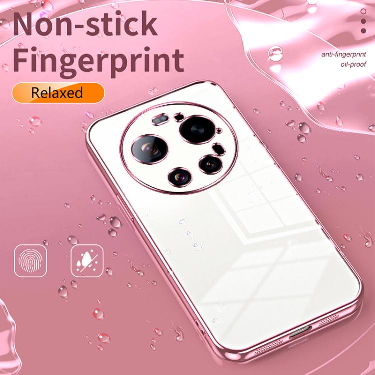 Transparent Plating Fine Hole Phone Case, For Xiaomi 17 Ultra, For Xiaomi 17 Pro Max, For Xiaomi 17 Pro, For Xiaomi 17, For Xiaomi 15T Pro, For Xiaomi 15T