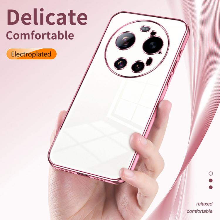 Transparent Plating Fine Hole Phone Case, For Xiaomi 17 Ultra, For Xiaomi 17 Pro Max, For Xiaomi 17 Pro, For Xiaomi 17, For Xiaomi 15T Pro, For Xiaomi 15T